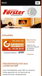 Mobile Screenshot of ofenbaumeister-foerster.de